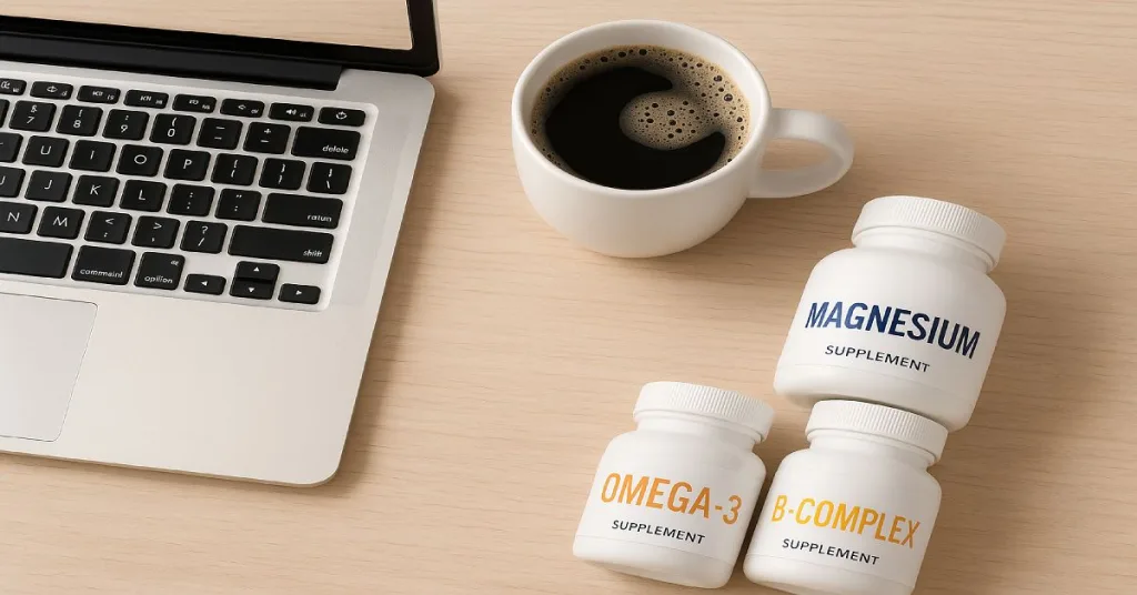 Daily supplement stack for indoor workers