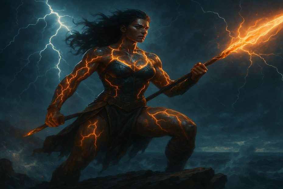Creatine symbolizes epic strength and resilience in women.