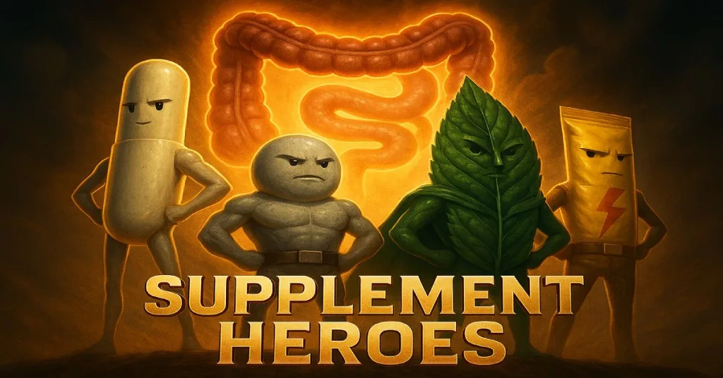 cinematic Marvel style supplements for irregularity superhero team