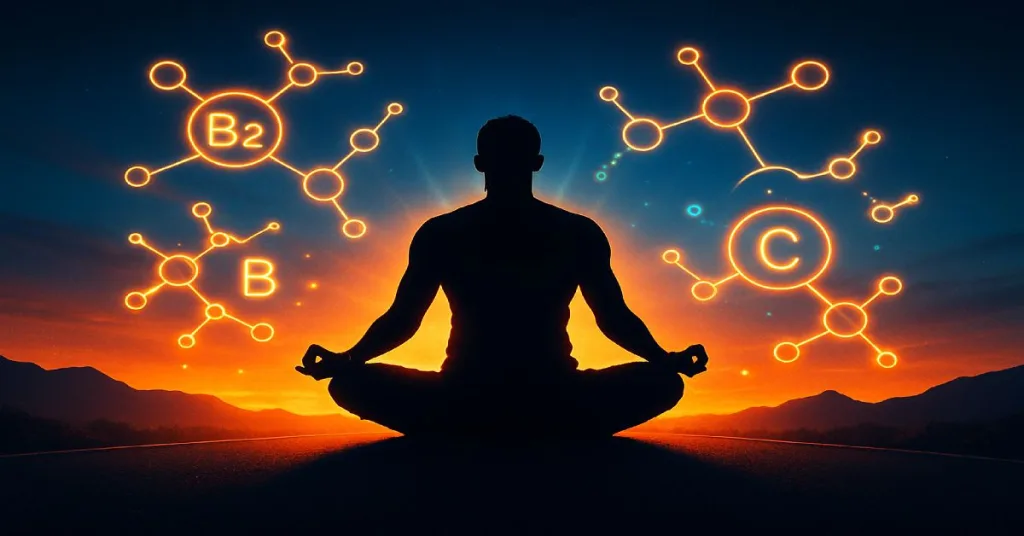 Epic visual showing fasting strength and cellular repair energy